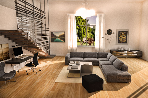 3d интерьера