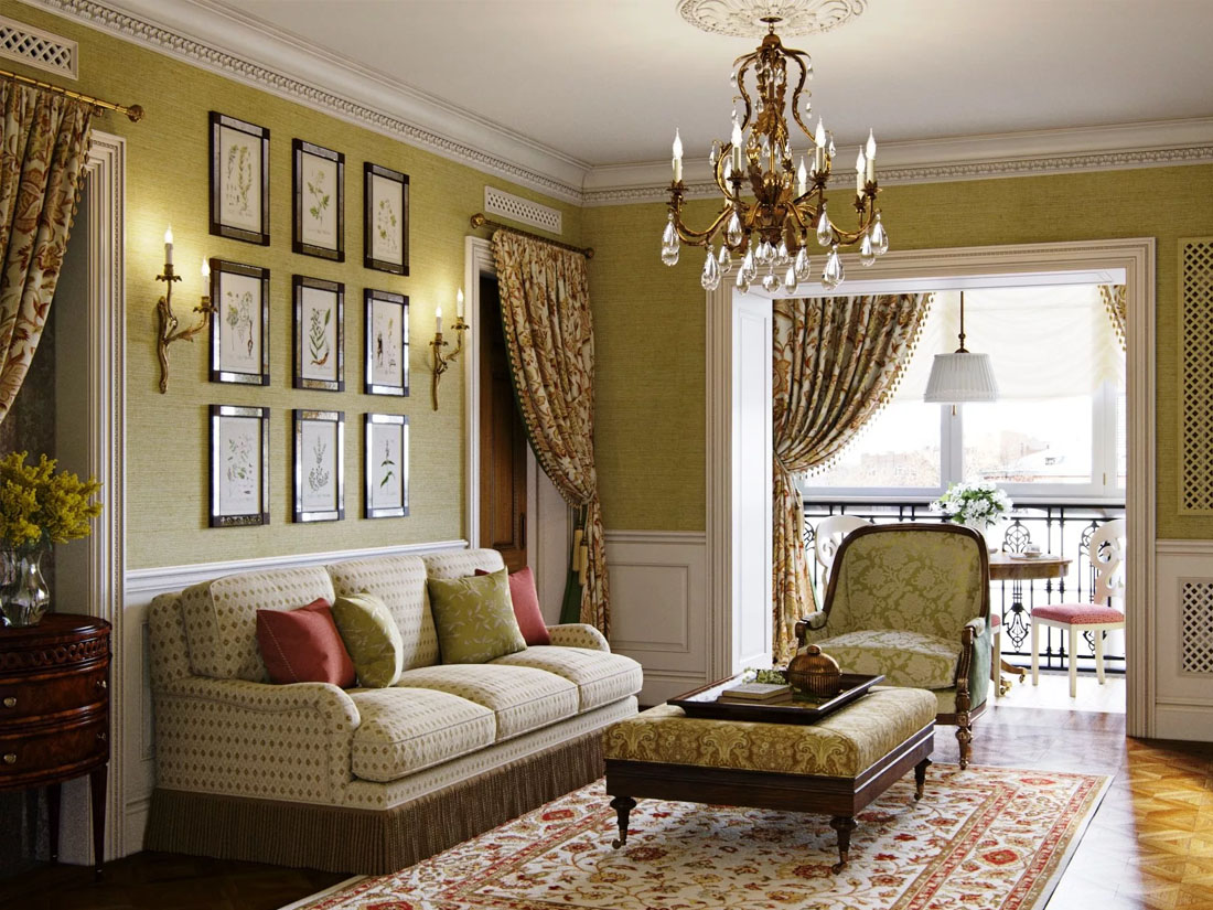 ремонт в английском стиле