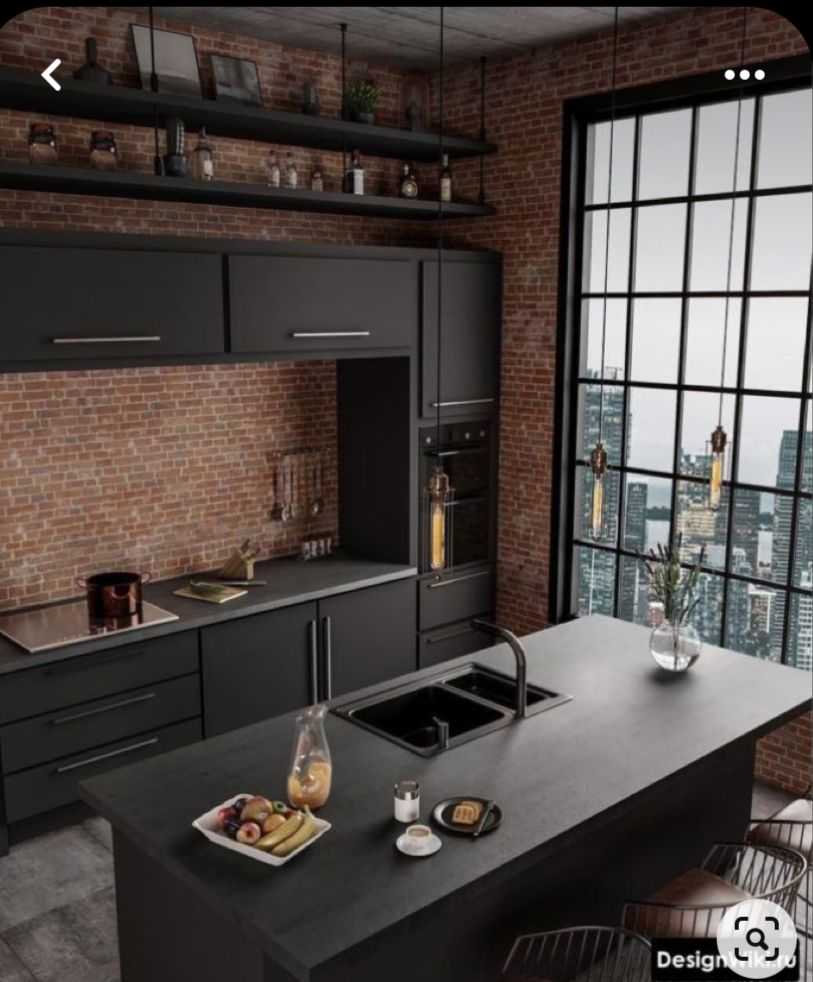 Ремонт в стиле лофт 1