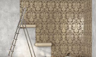 оклейка обоями 1