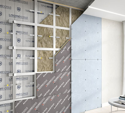 шумоизоляция стен