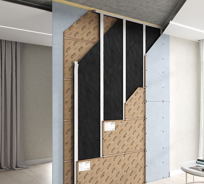 шумоизоляция перегородок