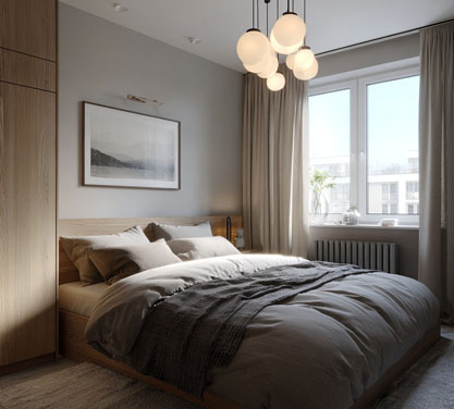 спальня дизайнерский