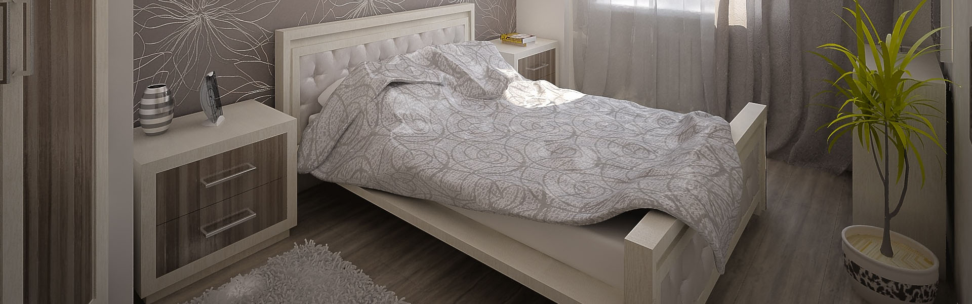 ремонт спальни в квартире превью